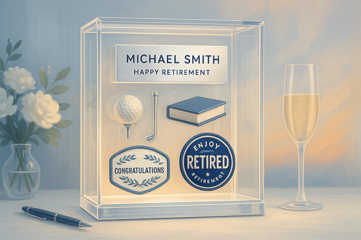 9 Brilliant Ideas for Designing a Retirement Shadow Box