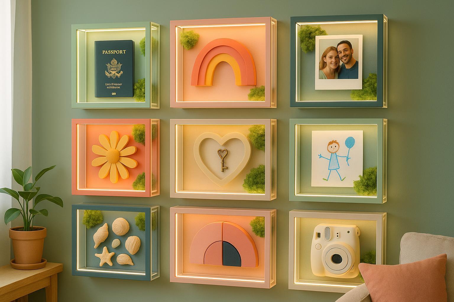 I modi più creativi del 2026 per utilizzare le scatole espositive Shadow Box per l'arredamento della casa