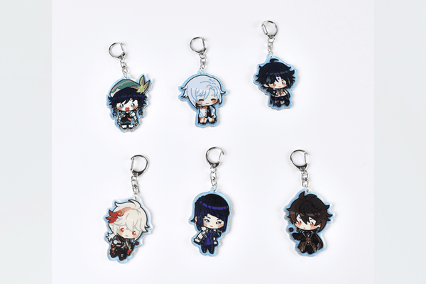 Acrylic Photocard Holder Keychains