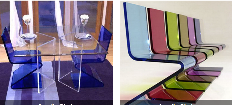 10 echte Häuser, die mit Acryl-Esszimmerstühlen glänzen