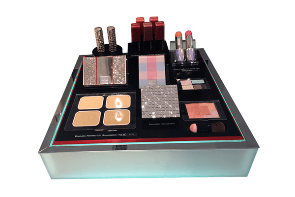 Acrylic Cosmetic Storage Compared to Metal and Wood Options