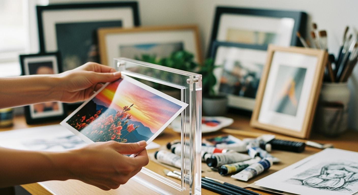 Devriez-vous opter pour des cadres en acrylique plutôt qu'en verre ?