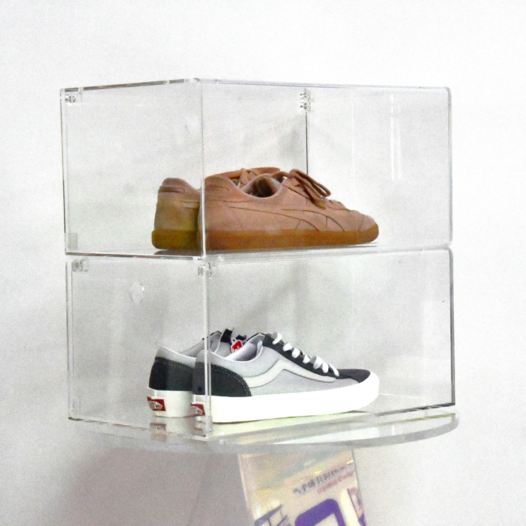 acrylic shoe box