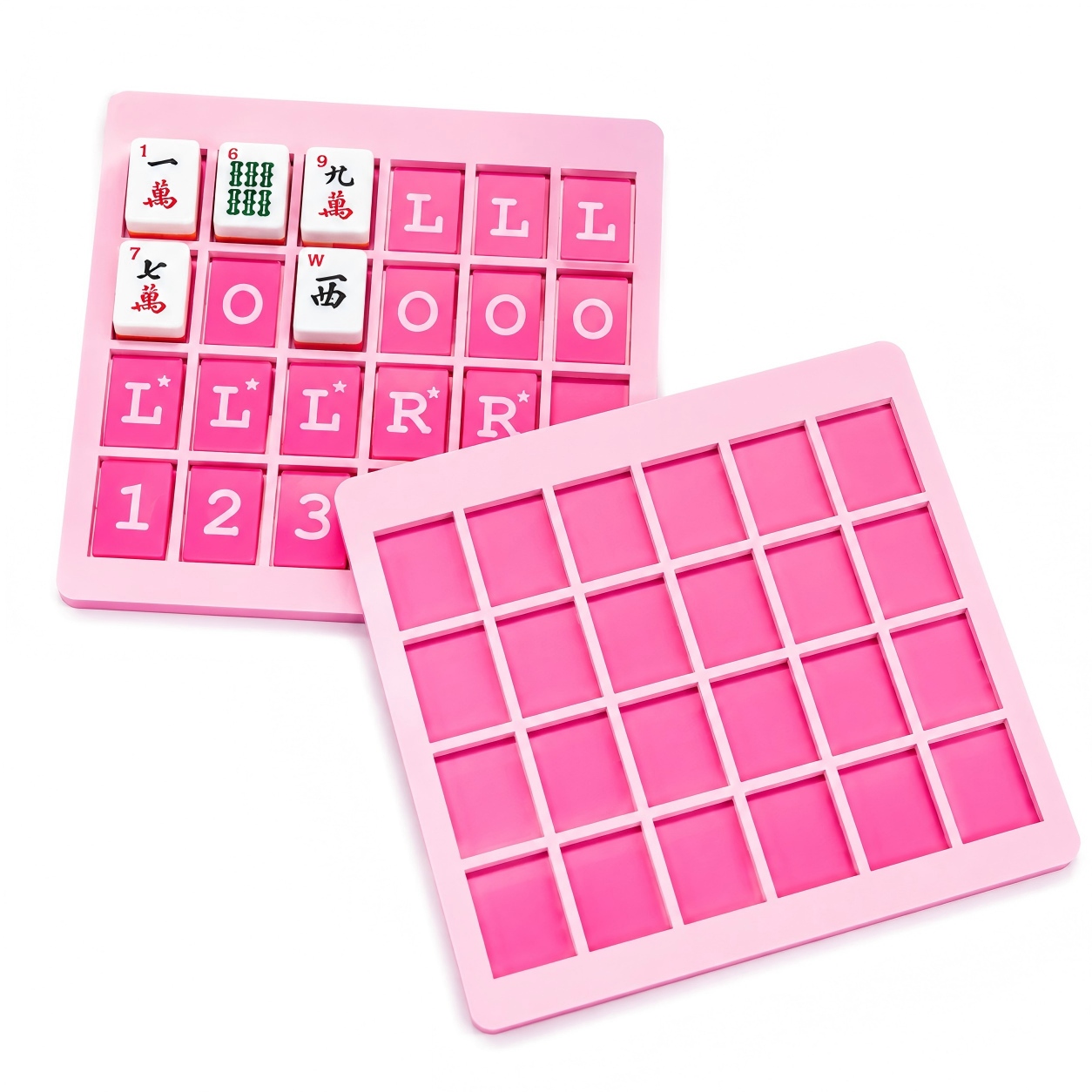Tavola per esercitarsi nel Mahjong in solitario