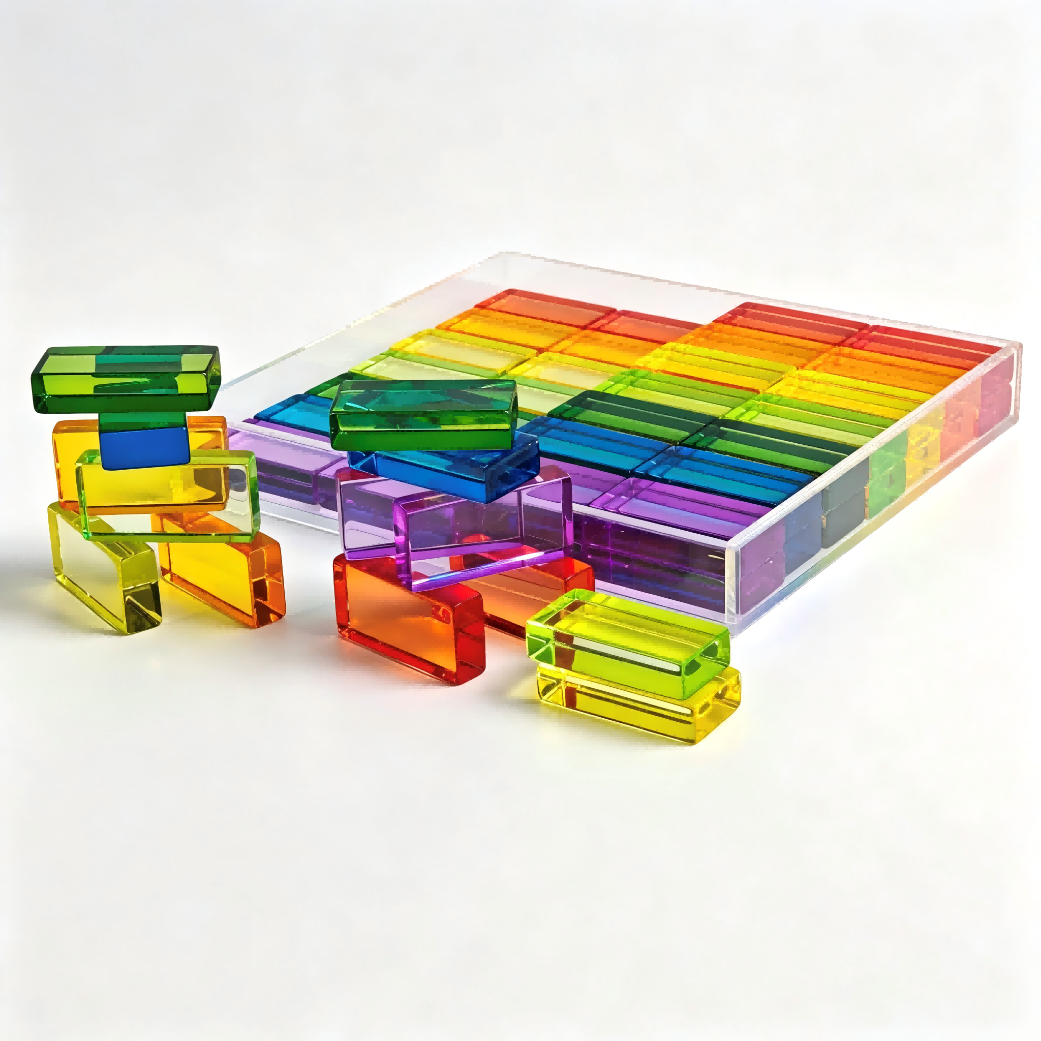 Acrylic Stacking Blocks Acrylic Stacking Blocks