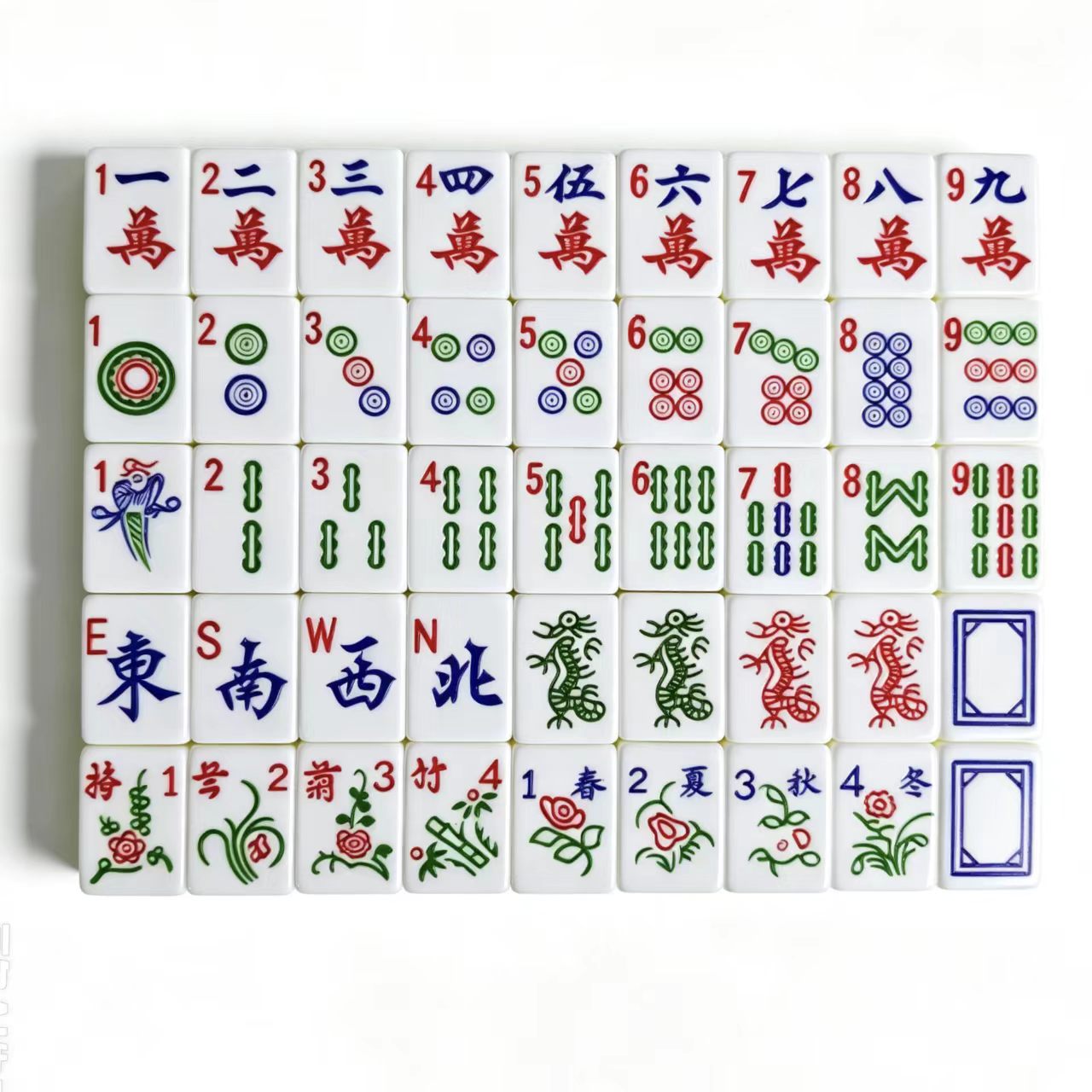 Piastrelle da Mahjong americane in acrilico color giallo gelatina