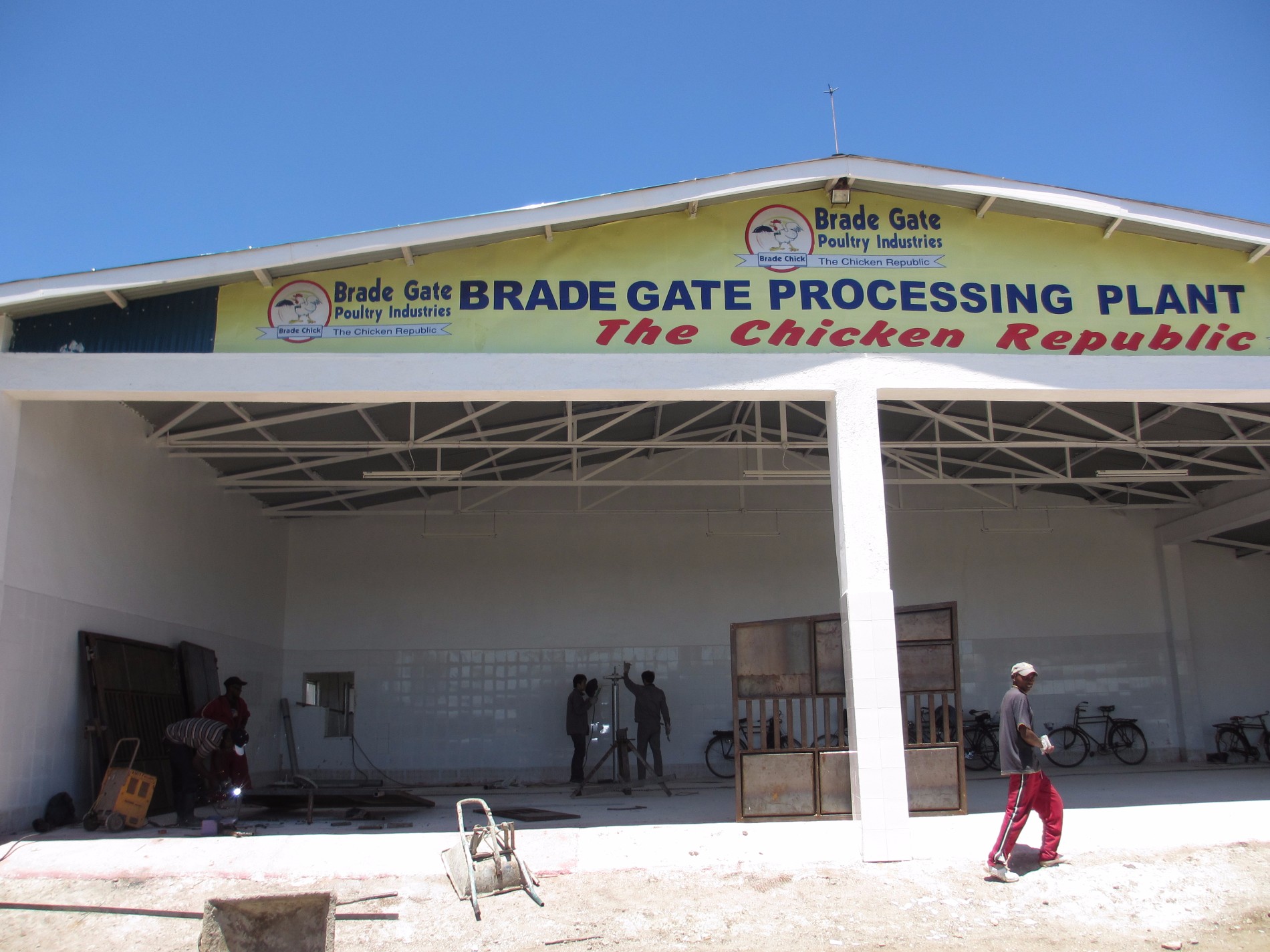 Brade Grate Poultry Industries chicken processing equipment installed successfully