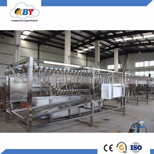 Chicken slaughterhouse machine Compact processing line