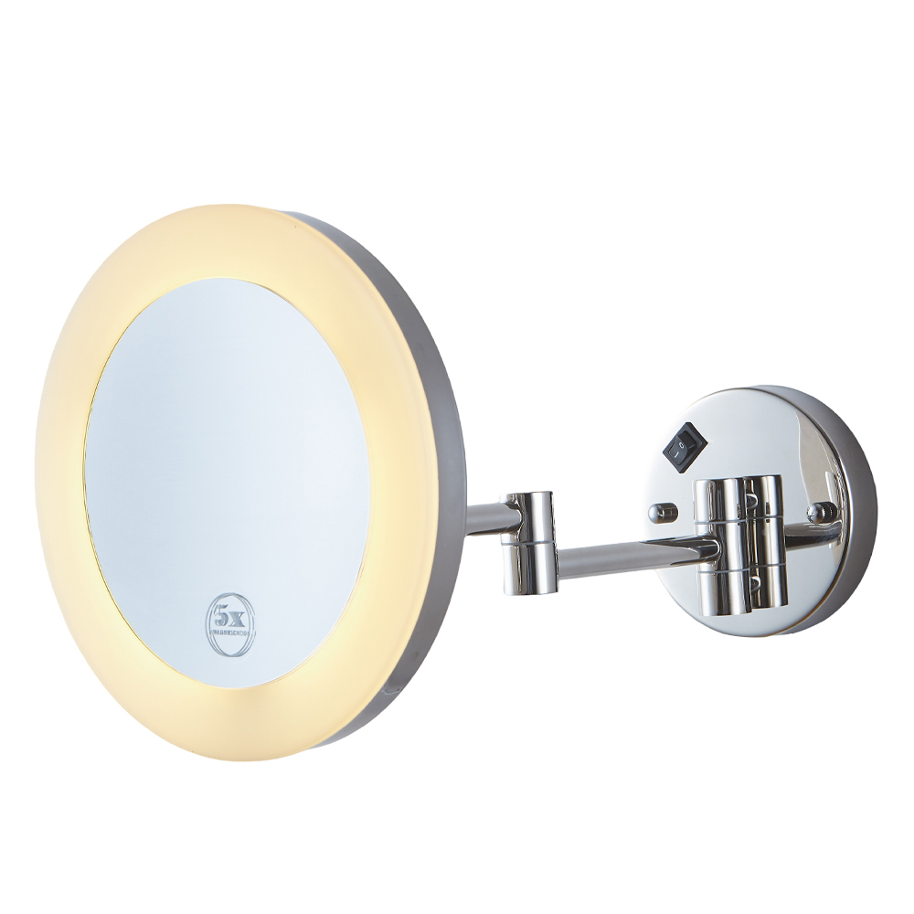 Custom LED Light Amplification Wall Mirror