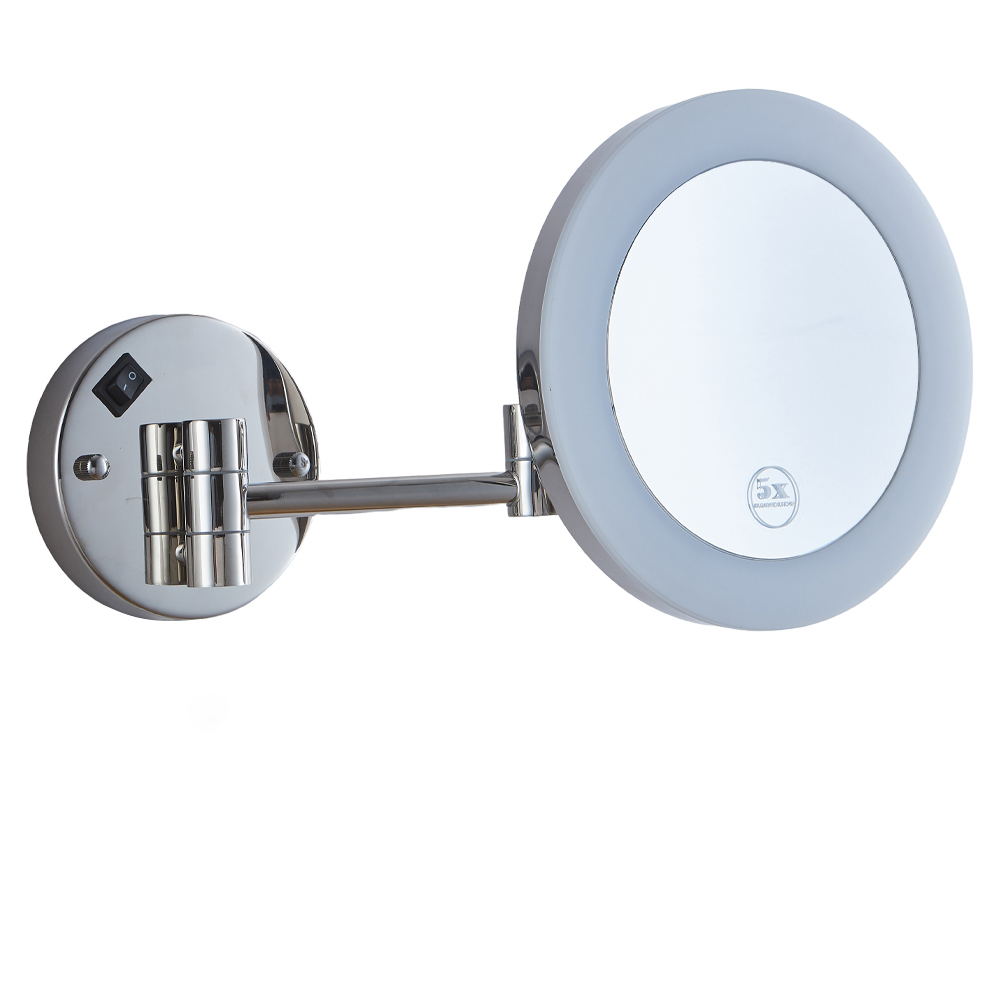 Custom LED Light Amplification Wall Mirror Custom LED Light Amplification Wall Mirror