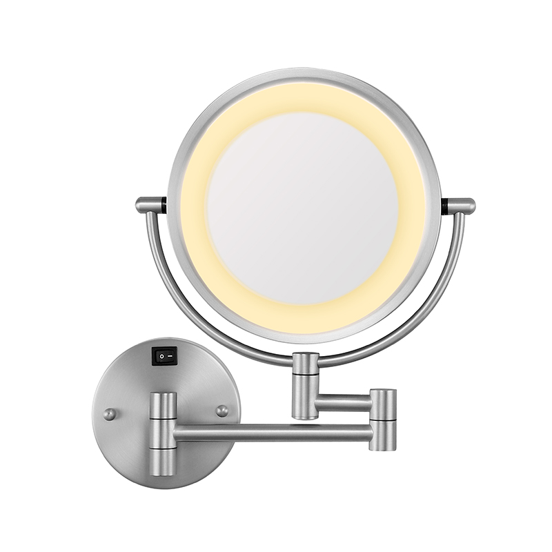 Lighted Makeup Mirror With Magnification Lighted Makeup Mirror With Magnification
