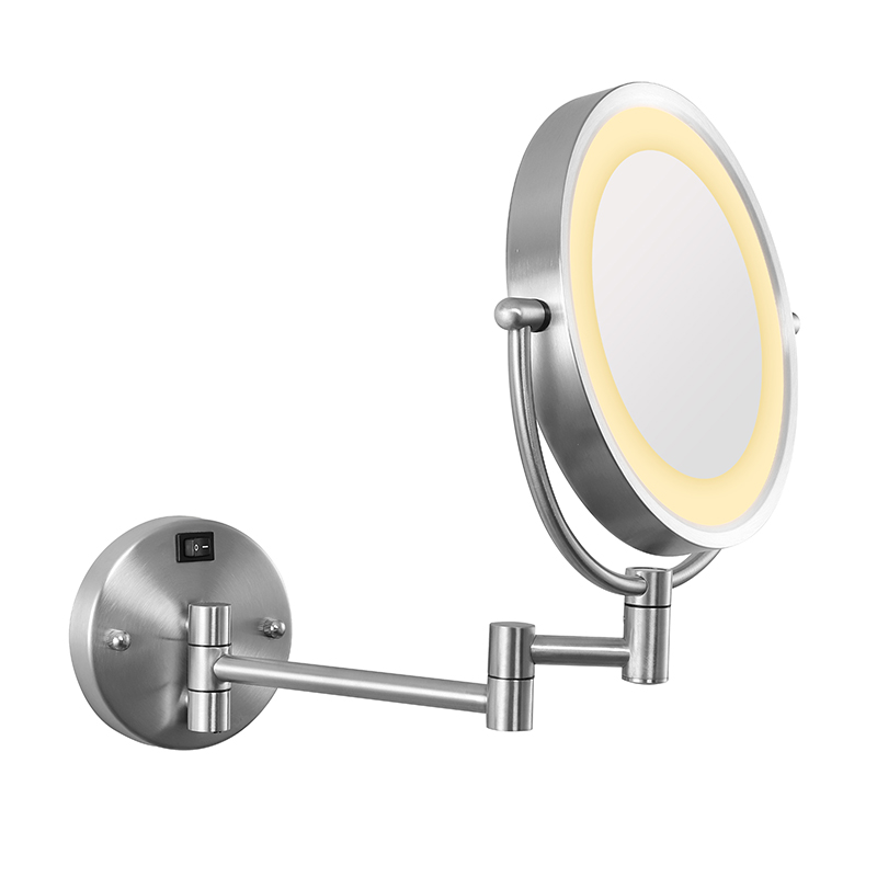 Lighted Makeup Mirror With Magnification