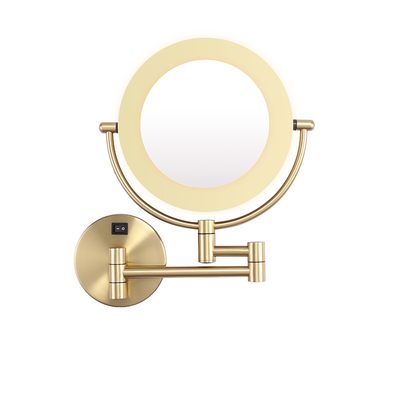 Bezel-less Double-sided Makeup Mirror