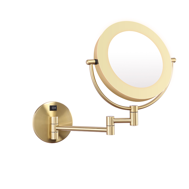 Bezel-less Double-sided Makeup Mirror