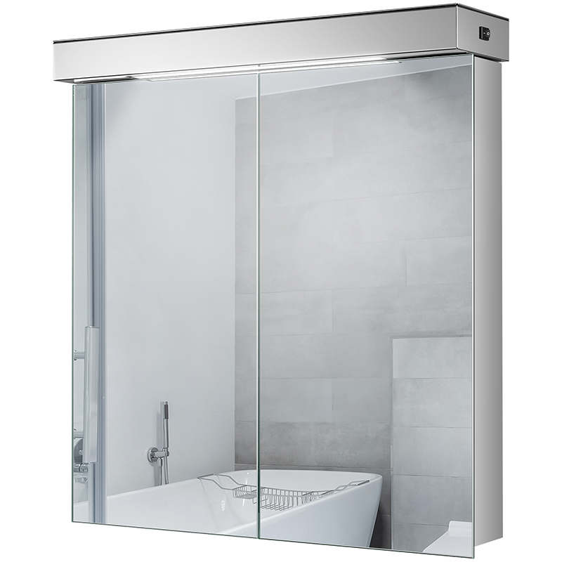 Bathroom Cabinet With Led Mirror