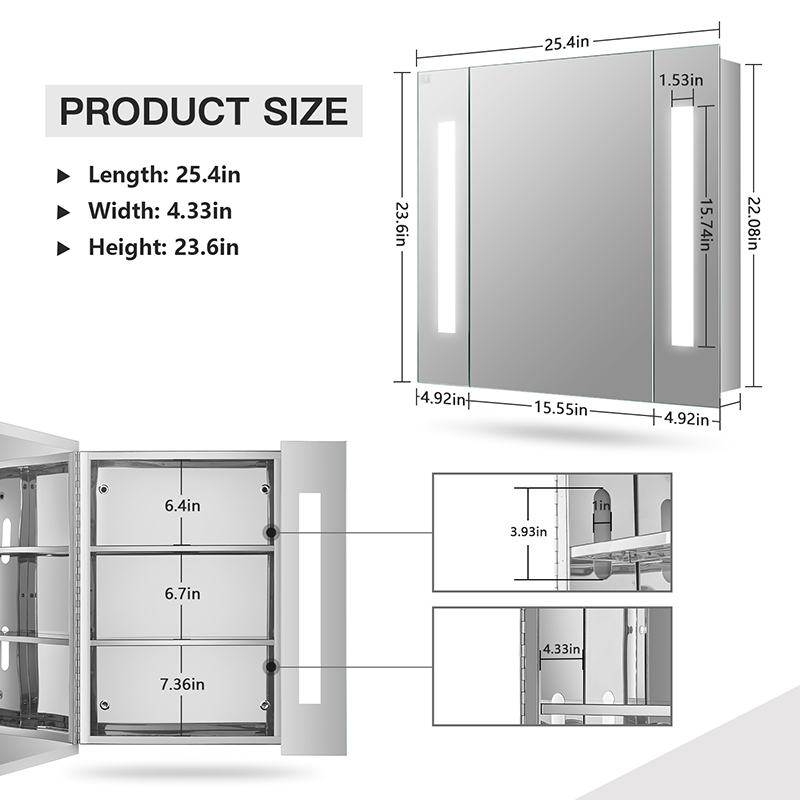 DONKING mirror cabinet