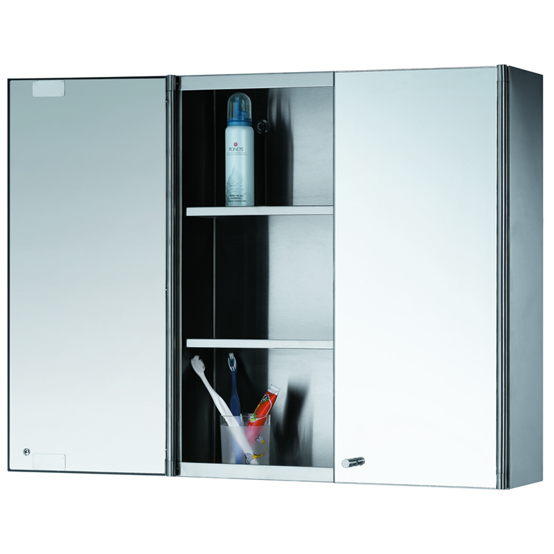 Storage Cabinet For Beauty Salon With Mirror