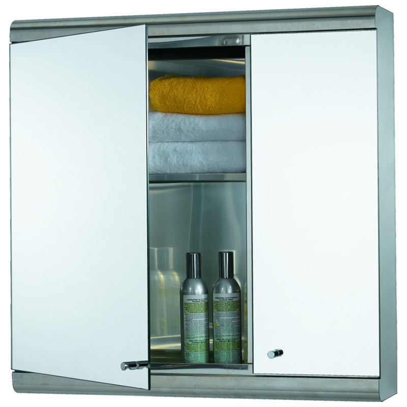 304 SS Mirror Cabinet For Bathroom Use