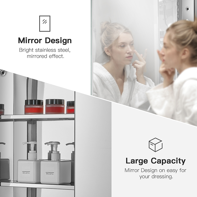Bathroom Cabinet With Led Mirror