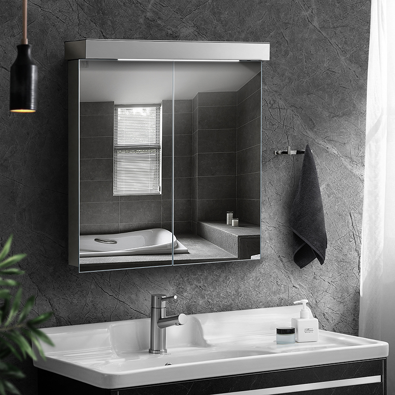 Bathroom Cabinet With Led Mirror