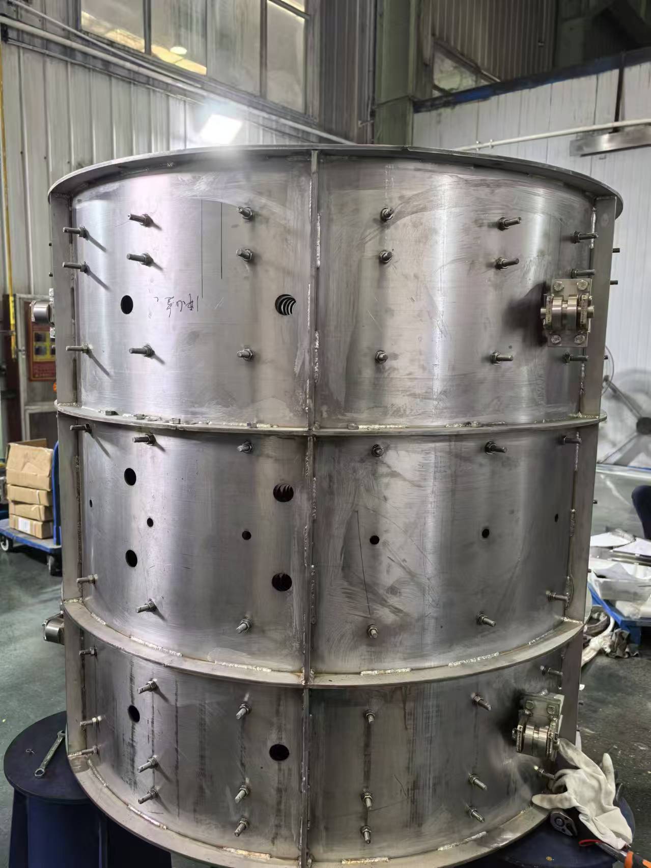 진공로 차폐 및 히터