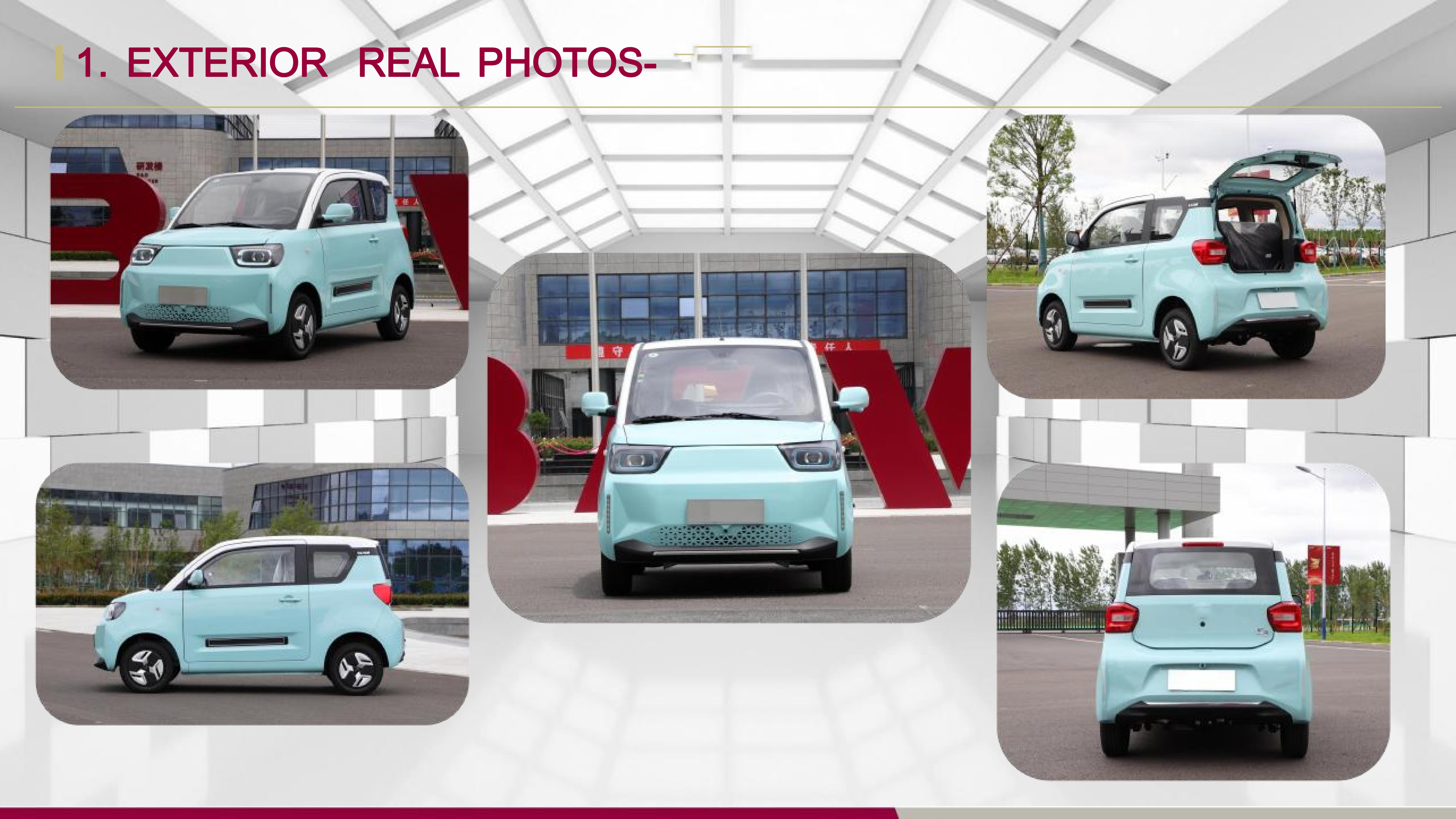 4 Seats Small Electric Passenger Van Factory New Energy Vehicles