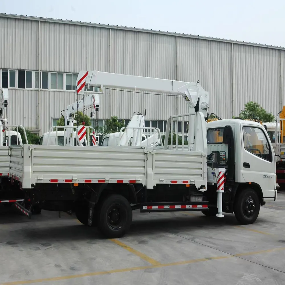 Foton 12.4m Telescopic Crane Mounted Truck