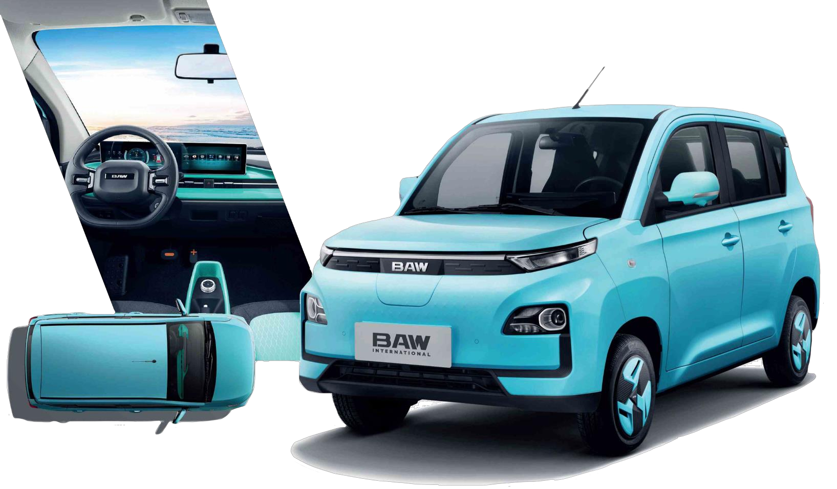 Electric Mini Cars 4 Seats on Sale Adults Mini New Energy Vehicle