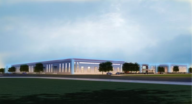 Exterior view of the Hubei factory