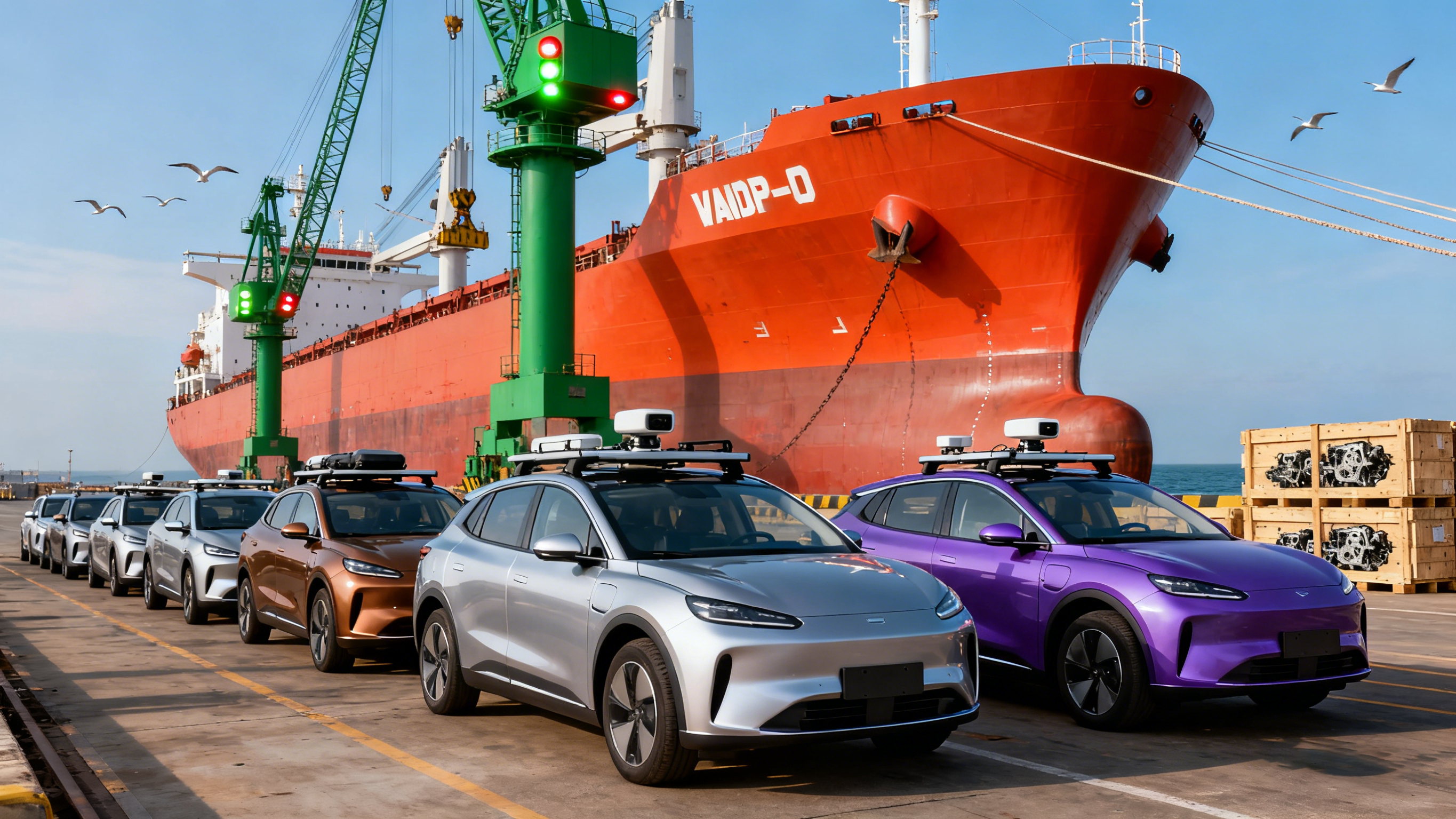 China's new energy vehicle exports surpass the 2 million mark for the first time