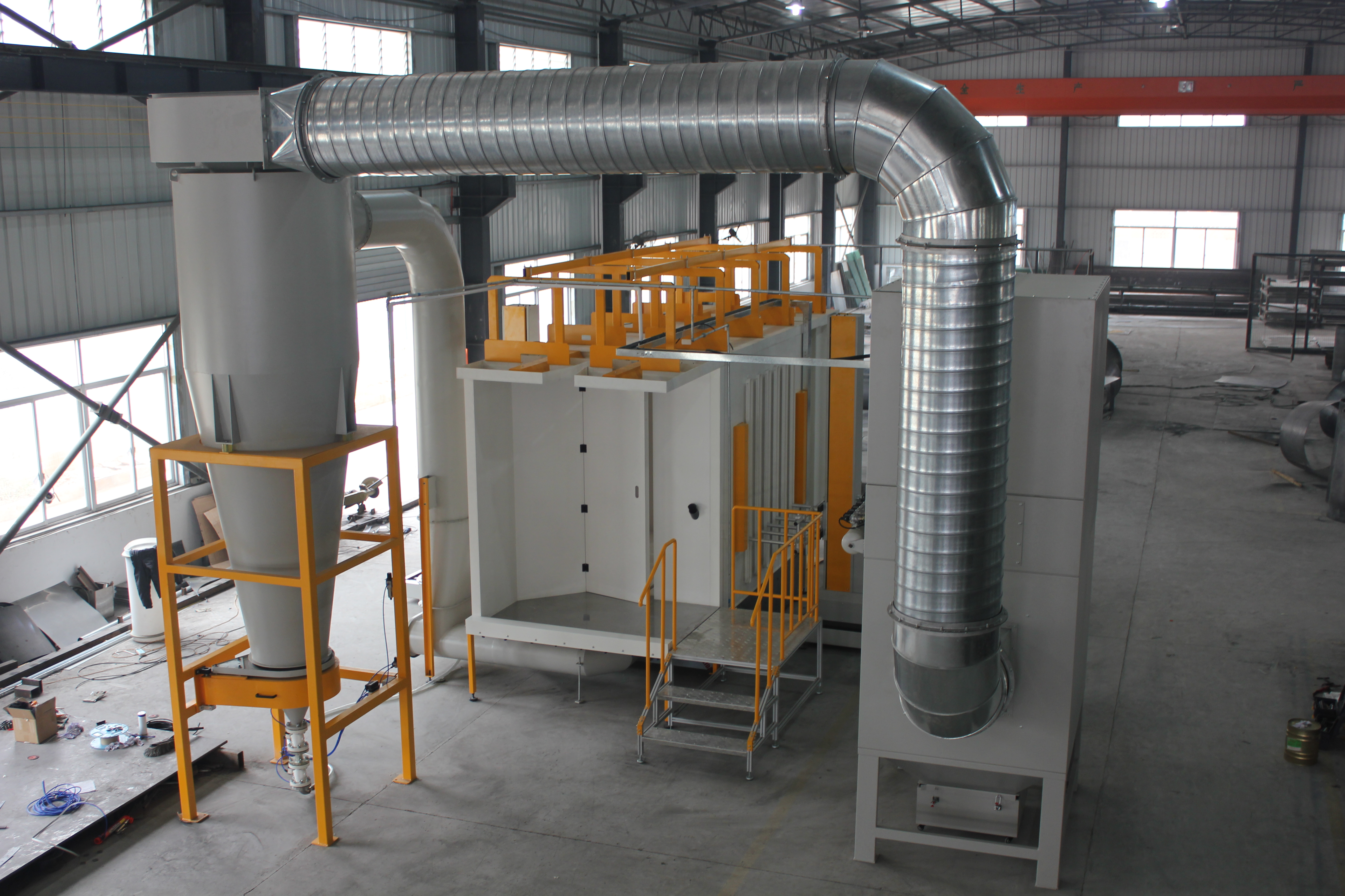 Chassis Cabinet Sheet Powder Coating Production Line