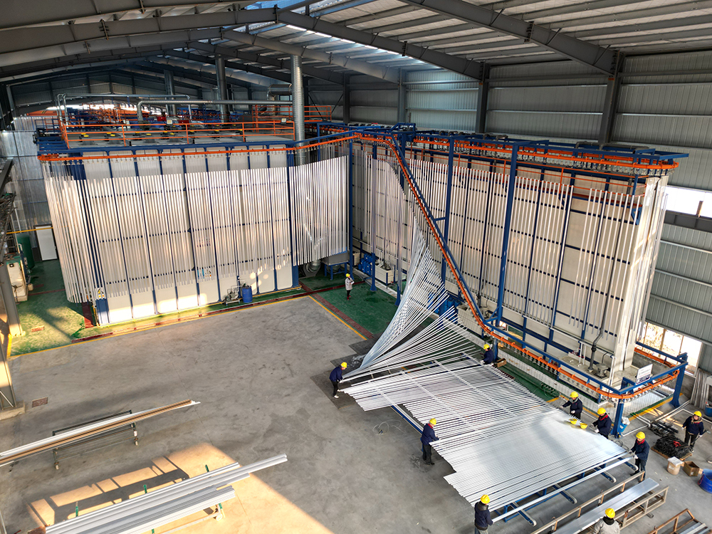 Coating Line for Aluminum Profiles