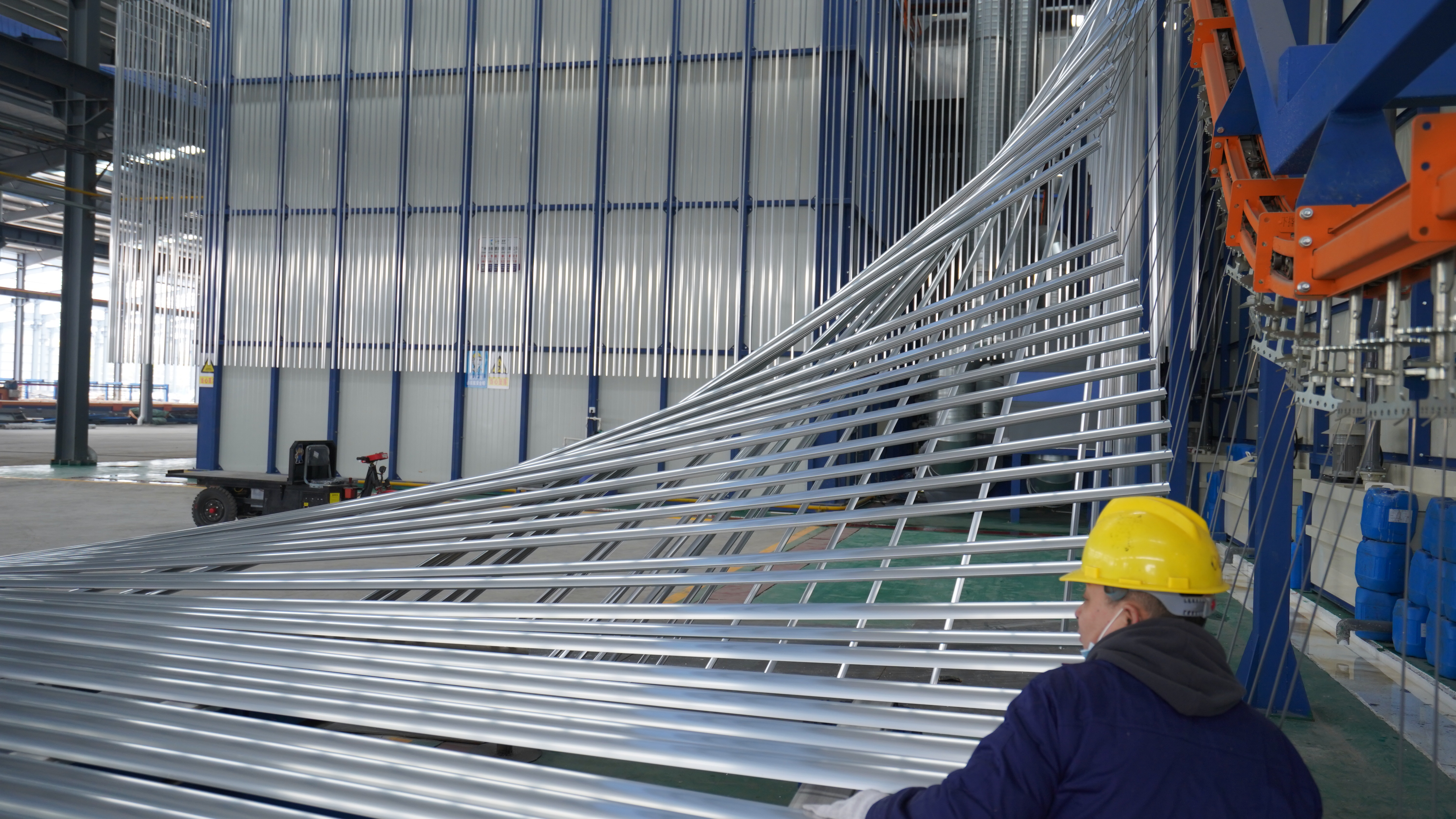 Aluminum Profile Vertical Powder Coating Production Line