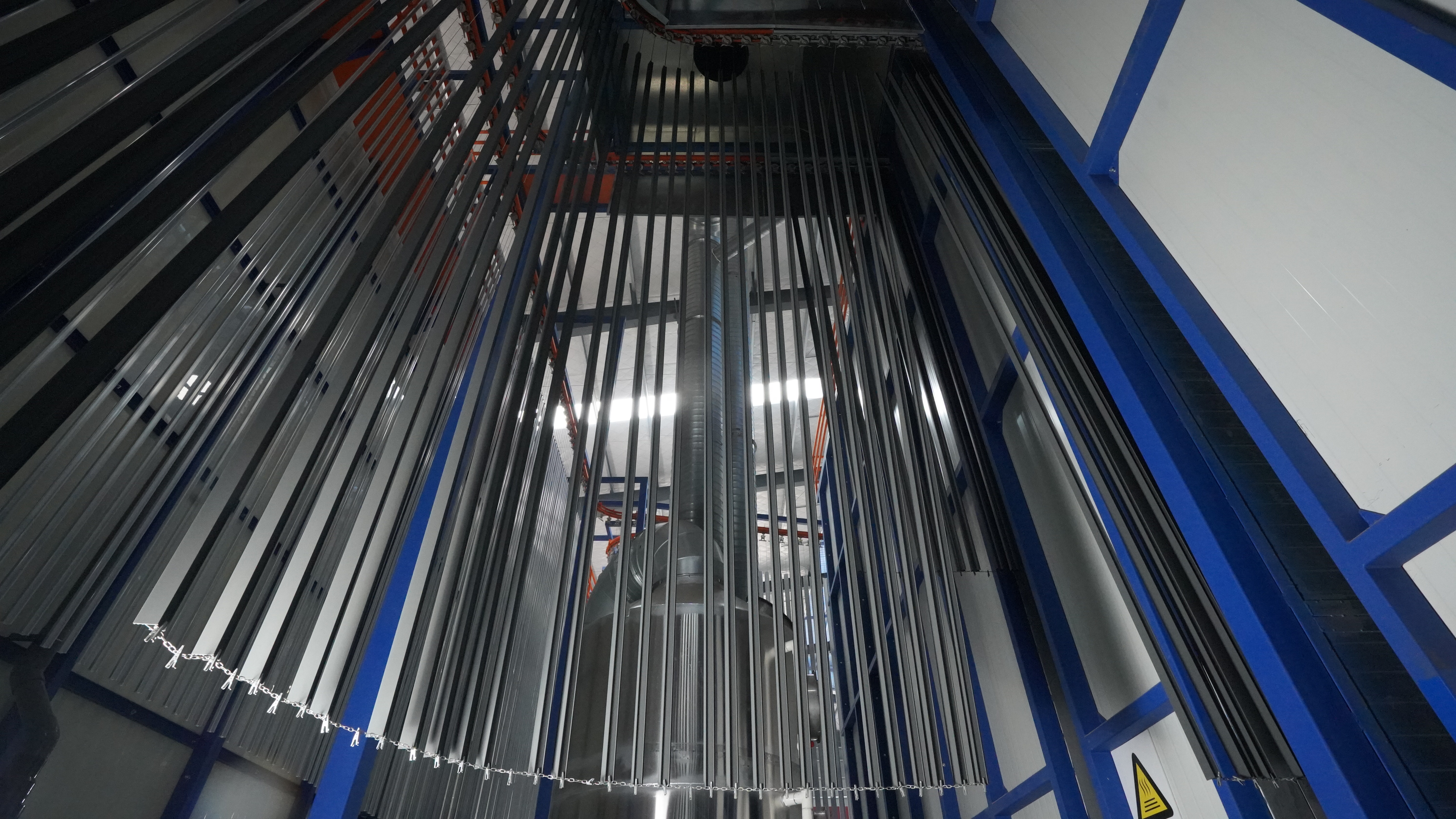 Aluminum Profile Vertical Powder Coating Production Line