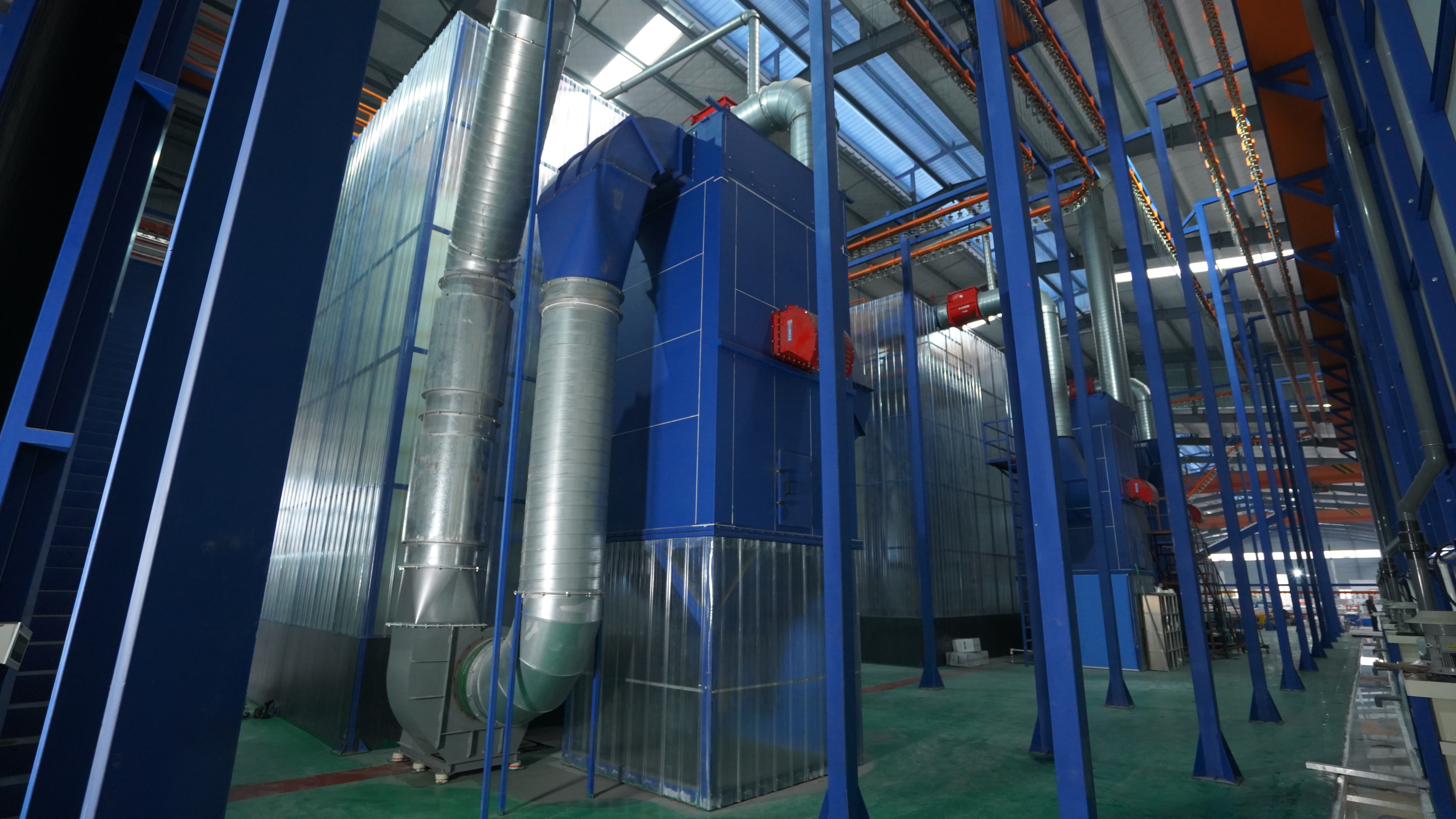 Aluminum Profile Vertical Powder Coating Production Line