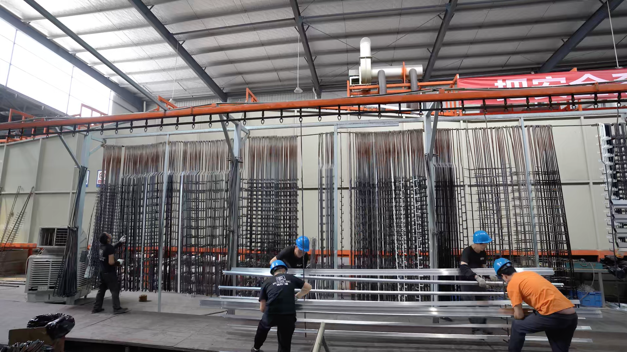 Vertical Spraying Line for Doors and Windows