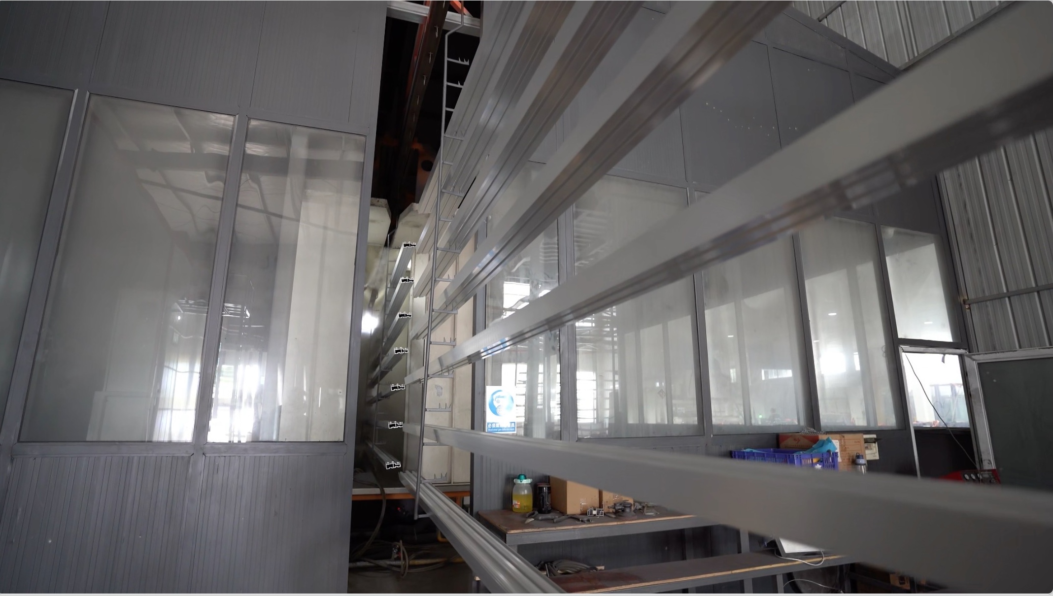 Aluminium Door Powder Coating Equipment