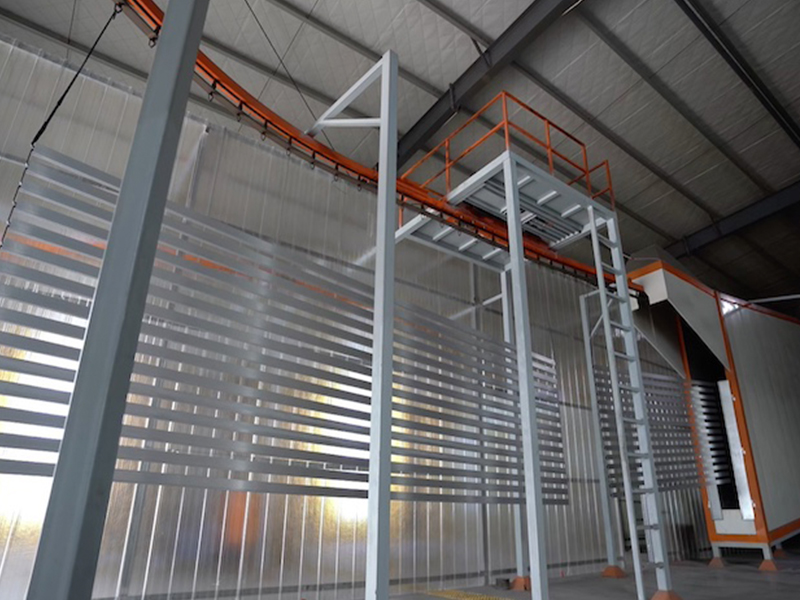 Real-World Application of Vertical Spraying Line at Sichuan Runhe Doors and Windows Factory
