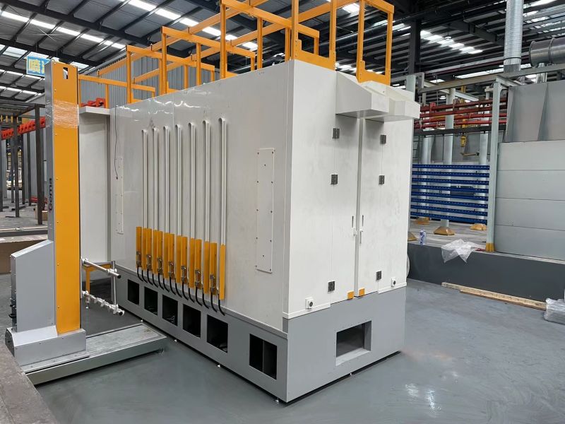 automatic powder coating line