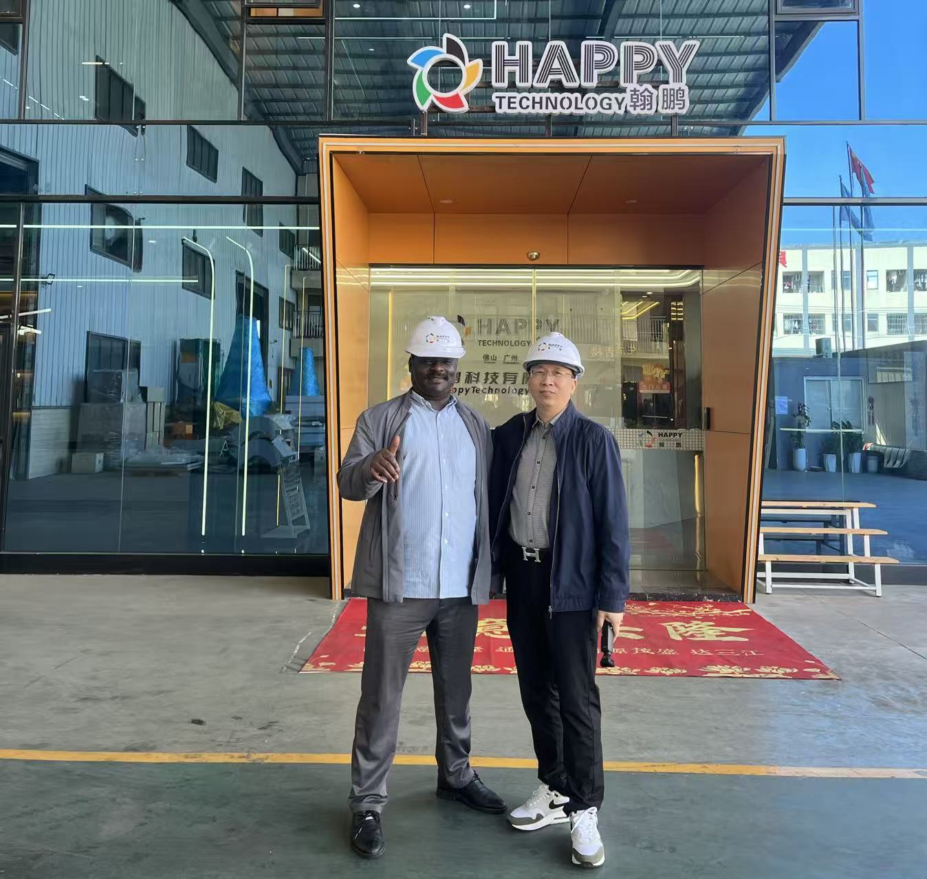 Foshan Happy Aluminum Profile Vertical Spray Coating Line Helps African Customers Achieve Green and Efficient Production