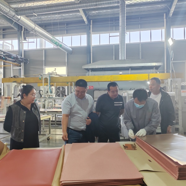 Yantai Liuxin customer visit