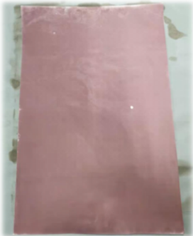 High temperature resistant adhesive film pressed together