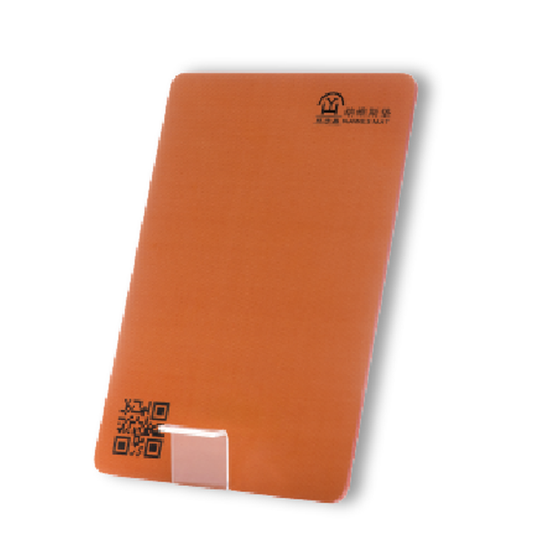 High temperature resistant laminated buffer pad for lithium batteries