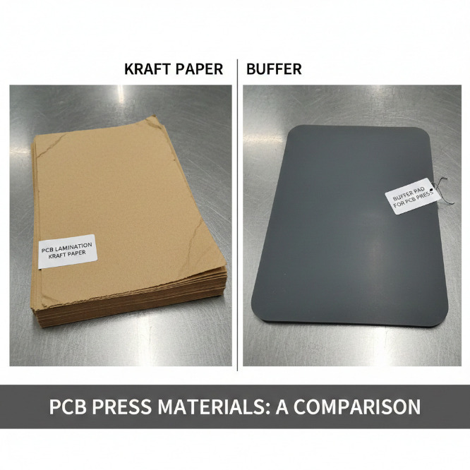 Warum sollte man das Laminierpuffermaterial für Leiterplatten von Kraftpapier auf Polsterpads umstellen?