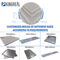 Полностью автоматическая линия по производству квадратных металлических потолочных плиток 60X60CM