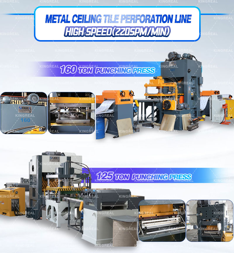 aluminium tiles machine