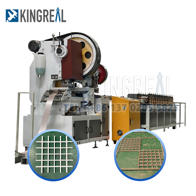 metal grille ceiling machine