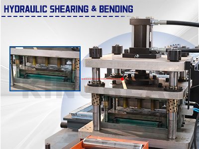 metal strip roll forming machine