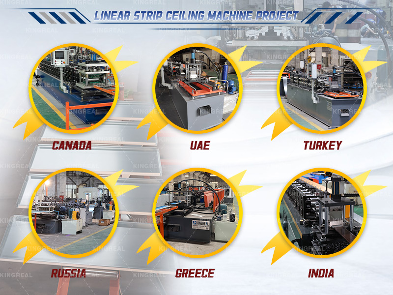 metal strip roll forming machine