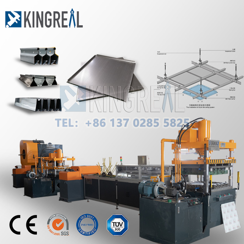 metal ceiling carrier machine